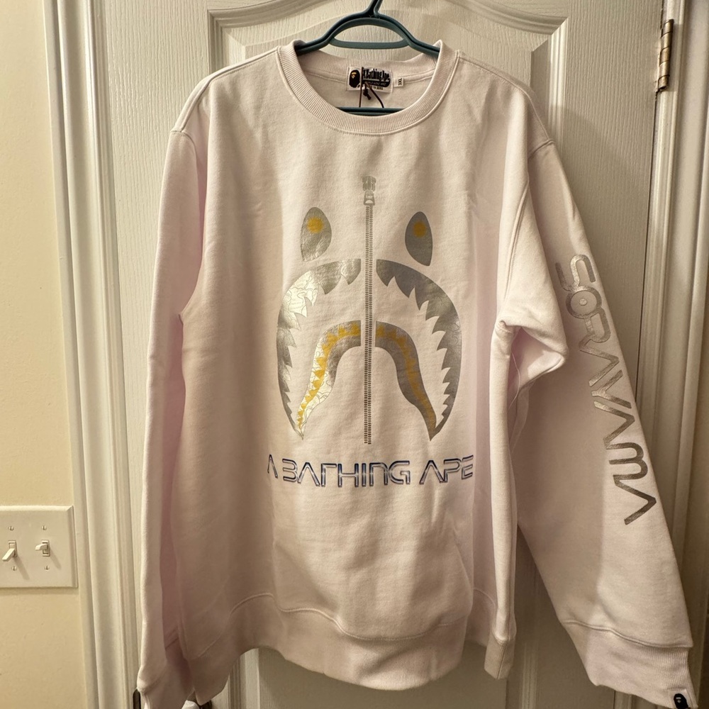 Bape x Hajime Sorayama Shark Crewneck